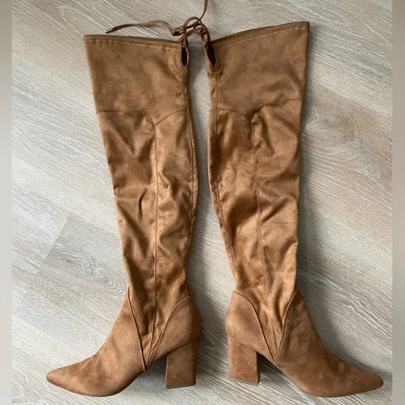 Marc Fisher Reda Block Heel Boots - Picture 5 of 12